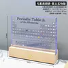 Modelo Físico 3D de la Tabla Periódica de los Elementos para Química de Secundaria - Regalo Práctico para el Día del Maestro, Decoración de Estudio, Adorno de Escritorio