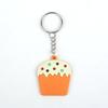 Comercio exterior nuevo creativo Pascua PVC Llavero accesorios mariposa colgante libre llavero decoración venta caliente