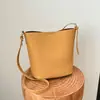 Bolsa balde vintage estilo coreano, nova bolsa de ombro feminina, bolsa de mão moderna de alta qualidade, bolsa tote casual
