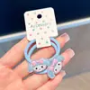 Paquete de 2 Nuevas Ligas para el Cabello Lindas Estilo Coreano Sanrio para Niños, Accesorios Elásticos para el Cabello para Niñas