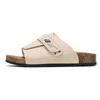 Moda Casual de Verão Nova Birkendish Chinelos de Cortiça Masculinos Chinelos de Fundo Macio Cruzamento de Fronteira Tamanho Grande Chinelos Leves e Confortáveis