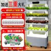 Máquina Inteligente de Cultivo de Vegetais, Equipamento Hidropônico Doméstico Tridimensional Totalmente Automático para Cultivo de Vegetais, Gadget de Vaso de Flores para Cultivo Sem Solo