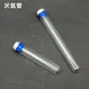 Tubo anaeróbico de alto sellado con boca de pinza para cultivo de metanógenos 18*150mm alternativa al tubo Hungate botella anaeróbica 20ml