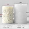 Jiahuimei Decorações de Natal Floco de Neve Vela Perfumada Cilíndrica Molde de Silicone