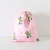 Bolsa Fofa de Armazenamento de Viagem com Cordão Bolsa Organizadora Interna Bolsa com Cordão Roupas Cordão Bolso com Aba Calças Bolsa de Armazenamento