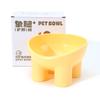 Tigela para Gatos Howo Original Proteção de Pescoço Cor Macaron Tigela Perna de Elefante Tigela de Comida para Gatos de Grande Diâmetro Tigela Alta de Plástico para Animais de Estimação