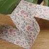 Cinturón Estilo Mori con Estampado a Doble Cara Ropa Zapato Flor Decoración Floral Lazo diy Material Accesorios para el Cabello Cinta Floral Pequeña