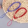 Lanyard Creativo Nuevo para Teléfono Pulsera Corta de Cristal Adorno Colgante Cuerda Transparente para Mano Simple Exquisito Encanto para Bolsa