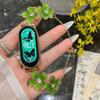 Correa de Reloj Metálica Estilo Cadena de Flor de Grava Adecuada para Xiaomi Mi Band 11ª/10ª Generación, 9ª/8ª Generación