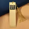 Marcador de Latón Inspirador de Metal Hueco Creativo Marcador de Recompensa Estudiante Regalo de Graduación Marcador
