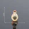 Nuevo producto transfronterizo: Botella de poción mágica que brilla en la oscuridad, adorno de escritorio mini, decoración DIY para casa de muñecas, accesorio de resina