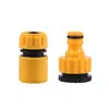 Plástico 4 mangueira de tubo de distribuição de água conector rápido conexão de água lavagem de carro doméstico pistola de água rega acessórios de jardinagem multifuncional