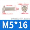 Tornillo de cabeza hexagonal redonda niquelada de grado 10,9, tornillo de cabeza plana, tornillo de cabeza semicircular M2,5 M3 M4 M5 M6 M8 M10