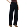 Calça jeans original na cor, estilo francês, lisa, resistente a rugas e com cores firmes, calça banana feminina em formato cocoon, novo produto primavera/verão 2026