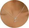 Comercio Exterior Más Vendido Diseño Creativo Collar de Palabras Artístico Lujo Ligero Gama Alta Diseño de Nicho Joyería para Mujer