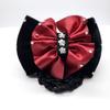[Cabeça de flor] rede Banco de Flores moda comissária de bordo tiara laço cabeça de flor profissional L0001