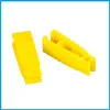 Clip de fusible de coche de pin de fábrica, accesorio de inserción de coche amarillo, material de nailon ignífugo