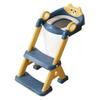 Auxiliar de Vaso Sanitário Infantil Vaso Sanitário para Bebê Estrutura de Escada Plástico Infantil Escada Portátil Apoio de Braço Elevável Anel de Vaso Sanitário