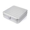 Aleación de Aluminio-Magnesio Bolso Pequeño Estuche de Cosméticos Aleación de Aluminio Caja de Herramientas de Almacenamiento para Joyería y Relojes Caja de Exhibición de Almacenamiento