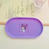 Linda Bandeja de Bocadillos para el Hogar Labubu Mesa de Comedor Escupidera Bandeja para Guardar Fruta Bandeja para Taza de Té