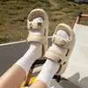 Sandalias de moda de doble tira para mujer, calzado de verano para exteriores a la moda, nuevo modelo 2026 sandalias de playa para damas