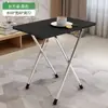 Mesa de jantar dobrável, mesa pequena para casa, mesa e cadeira dobráveis pequenas simples, mesa portátil para feira, mesa quadrada de dormitório