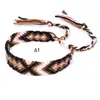 Popular en Europa y América: Pulseras Tejidas Arcoíris Hechas a Mano en Estilo Étnico Nepalí, Venta al por Mayor de Joyería