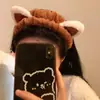 Faixa de Cabelo para Lavar o Rosto Nova Menina Coreia do Sul Maquiagem Máscara Faixa de Cabelo Especial Faixa de Cabelo Desenho Animado Fofo Carimbo de Cabelo Atacado