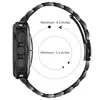 Adecuado para Samsung Watch8 Ultra2 Correa de Acero Inoxidable de Cinco Eslabones Correa de Metal Clásica para Watch8