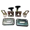Trator pequeno empilhadeira 502 fechadura da porta, fechadura da porta lateral, trinco fixo da porta, fecho da porta, universal para Lugong, Shanyu, Mingyu