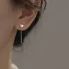 Exquisitos y Compactos Pendientes en Forma de Corazón para Mujer, Estilo Coreano Simple de Nicho, Elegantes Accesorios para Orejas con Forma de Corazón para el Viaje Diario, Nuevos al por Mayor
