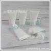 Frasco refil de viagem branco macio de 15ml, 15g, shampoo descartável de hotel, frasco pequeno de gel de banho macio