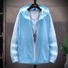 Ropa de Protección Solar de Seda Helada de Verano para Hombre Nueva Protección Ultravioleta Delgada Transpirable Ropa para la Piel Ropa de Protección Solar para Exteriores Abrigo Delgado para Hombre