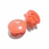 Tubo redondo de acero de 16 mm tapón de plástico tapón de plástico tapón para tubo arqueado tapón para tubo liso
