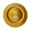 Base de Vidrio con Patrón de Rayos Completos Estilo Europeo, Plato para Filete de Restaurante, Plato Decorativo Sencillo para Banquete de Bodas y Uso Doméstico