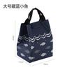 Bolsa de almuerzo para oficinistas, Bolsa térmica, Bolsa para lonchera de estudiantes de primaria, Bolso de mano, Bolsa de almuerzo cuadrada de papel de aluminio engrosado