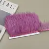 En Stock Recorte de Tela de Plumas de Avestruz Coloridas de 8-10 cm para Puños y Dobladillos de Ropa, Tiras de Plumas de Avestruz, Accesorios de Tela, Encaje