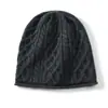 Diseño jacquard de alta resistencia, gorro de punto de moda para mujer 100% cachemira pura con forma de medusa, para el día a día