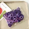 Anel de Polegar Infantil Elástico de Cabelo para Bebê Elástico Pequeno Argola de Toalha Menina de Cabelo Corda de Cabelo de Alta Elasticidade Argola de Cabelo Sem Costura