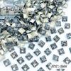 Punta de Manicura Transparente Negra Diamante de Forma Especial Cuadrado Gordo Poco Profundo Corazón Gota de Agua Estilo Punk Manicura Diamante Cristal Joyería de Manicura Venta al por Mayor