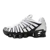 Tênis Cross-border Europeu e Americano Shox TL13 Amortecimento em Coluna Tênis de Corrida Masculino e Feminino Comércio Exterior Tamanho Grande Retro Resistente ao Desgaste Tênis Esportivo Algodão
