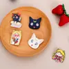 Insignia linda de niño estilo japonés, broche de dibujos animados para niños, accesorio para bolso, regalo pequeño, parche de acrílico, pin para niñas