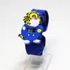 Reloj de Juguete para Niños Reloj Digital Pulsera de Presión Niño Pequeño Niña Bebé Súper Lindo Dibujos Animados Gelatina Reloj de Golpeo Dropshipping