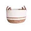Cesta de armazenamento de mesa para itens diversos, organizador de roupas de guarda-roupa e brinquedos de bebê, cesto de roupa suja, cesta de itens diversos para cozinha, armazenamento de mesa