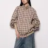 Chaqueta reversible, nuevo estilo de otoño, chaqueta de aviador casual americana, caqui de alta gama, versátil, top holgado con cremallera