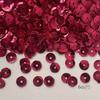 Serie rojo ciruela claro 3/4/5/6mm serie [PL55] bordado francés accesorios de ropa PET cuentas cosidas a mano