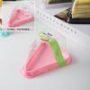 Caja para pastel de mousse triangular estilo japonés anti-vaho de 8 pulgadas durian matcha arcoíris caja de corte multicapa
