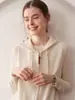 Chaleco con capucha de cachemira holgado casual para mujer, prenda exterior elegante con cremallera, cárdigan de punto para Otoño e Invierno 2025
