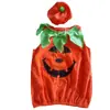 Cosplay Halloween Disfraz de Calabaza para Niños Estilo Mascarada Disfraz de Calabaza para Actuación de Bebé