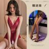 Noite Ouvindo Perfumada Lingerie Sling Lace Tentação Dormir Não-Strip Hot Open-File Jumpsuit Conjunto de uniforme feminino